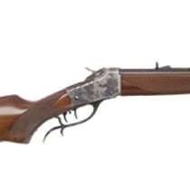 1885 Low Wall Sporting Rifle, .22 Magnum, 30" Oct. Barrel, Double Set Trigger