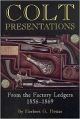 Colt Presentations From The Factory Ledgers 1856-1869 [Paperback]