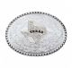 Montana Silversmiths Antiqued Silver 6189 Series Texas State Western Belt Buckle 