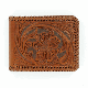 Nocona Tooled Leather Bifold Wallet