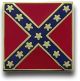 CSA Battle Flag Hat Pin