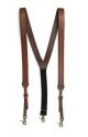Nocona Western Men's Gallus Leather Brown Suspenders
