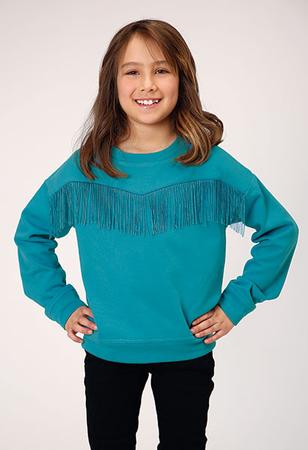 Roper Girls Cotton Fleece Tee