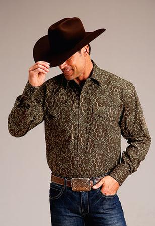 Stetson Men'S Grandiose Paisley Shirt