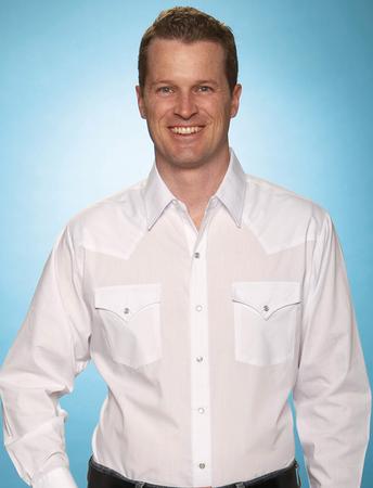 Ely Cattleman Men'S Solids Shirt-white-xxl