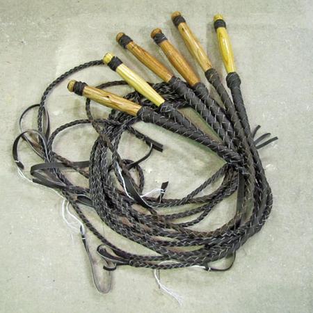 El Paso Saddleblanket Genuine Leather 8-ft Bullwhip