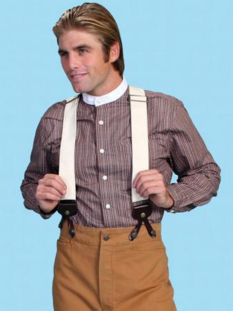Wahmaker Natural Canvas Suspenders