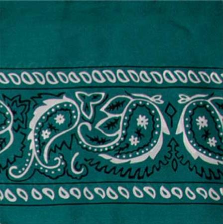 Wyoming Traders Bandanas Silk Scarf-forest
