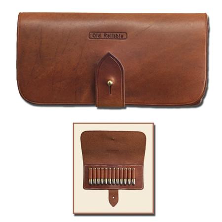 Sharps Cartridge Case With Belt Loops On Back. .45 Cal.