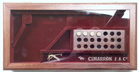 Glass Top Walnut Display Case - Revolver 2018