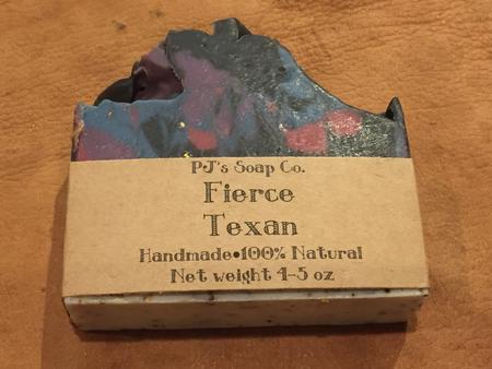 Pj'S Soap Company Fierce Texan Soap
