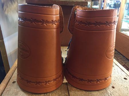 Cowboy Cuffs With Barb Wire Stamp