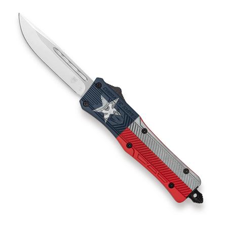 Cobratec Medium Cerakote Texas Flag Knife