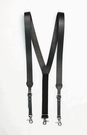 Gallus Smooth Suspenders-brown-xl
