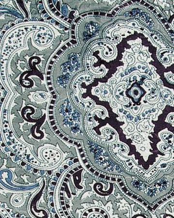 Wyoming Traders Paisley Scarves-silver/black
