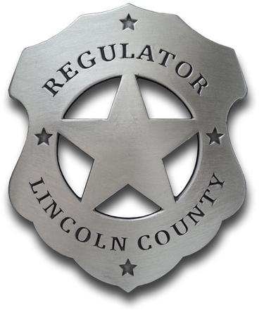 Regulator Lincoln County Badge