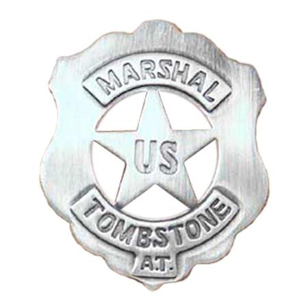 U.s. Marshal Tombstone Badge