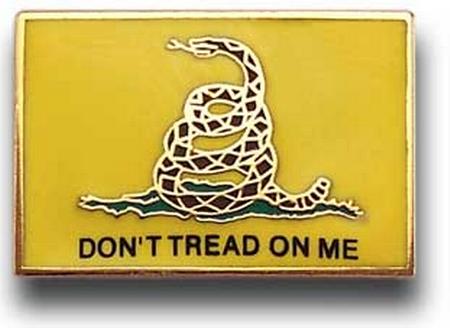 Gadsden Flag Pin