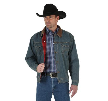 Wrangler Blanket Lined Denim Jacket