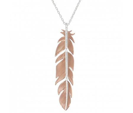 Montana Silversmiths Sunlit Phoenix Feather Necklace