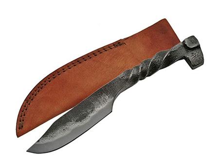 Twisted Railroad Spike Knife