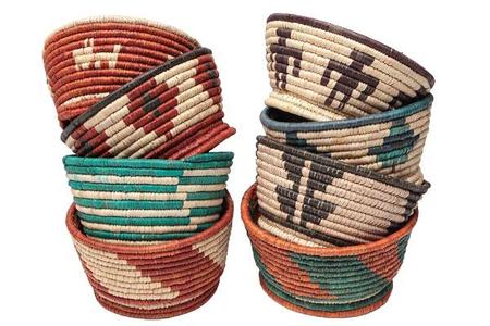 El Paso Saddleblanket Large Key Basket