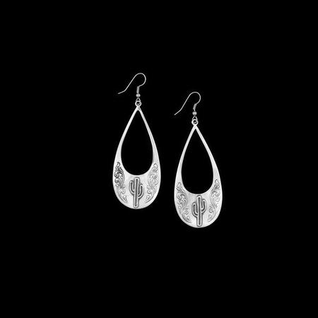 Vogt Cactus Teadrop Earrings