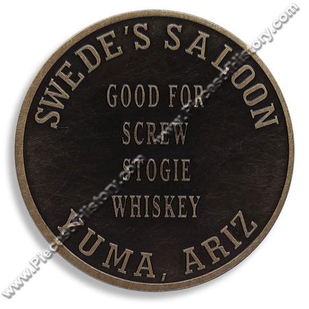 Swede'S Saloon Brothel Token