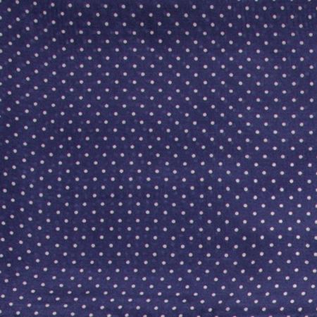 Wyoming Traders Polka Dot Silk Scarf-navy