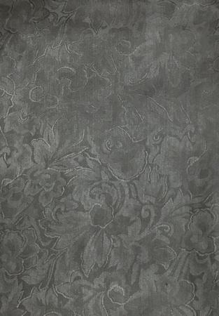 Wyoming Traders Jacquard Silk Scarf-charcoal