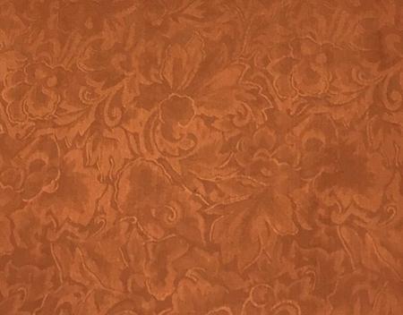 Wyoming Traders Jacquard Silk Scarf-copper