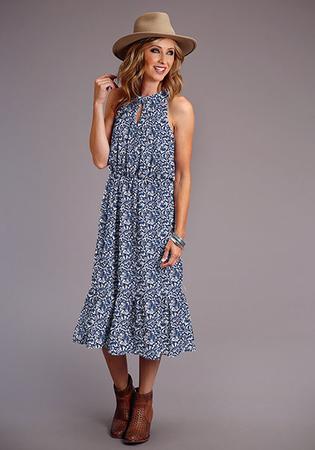 Stetson Women`s Tapestry Print Dress